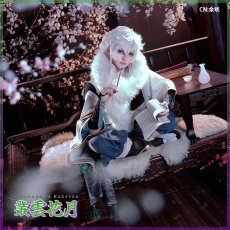 画像6: 20%OFF バーチャルYouTuber　Vtuber　カゲツ　コスプレ衣装　セットで発売可 (6)