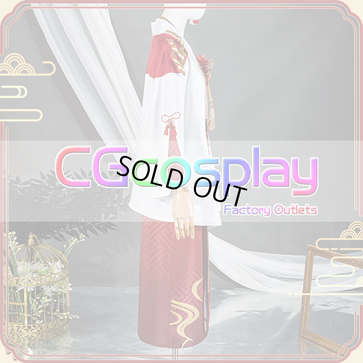 画像11: 「一部在庫」バーチャルYouTuber　Vtuber　晴　鬼化衣装　コスプレ衣装 (11)