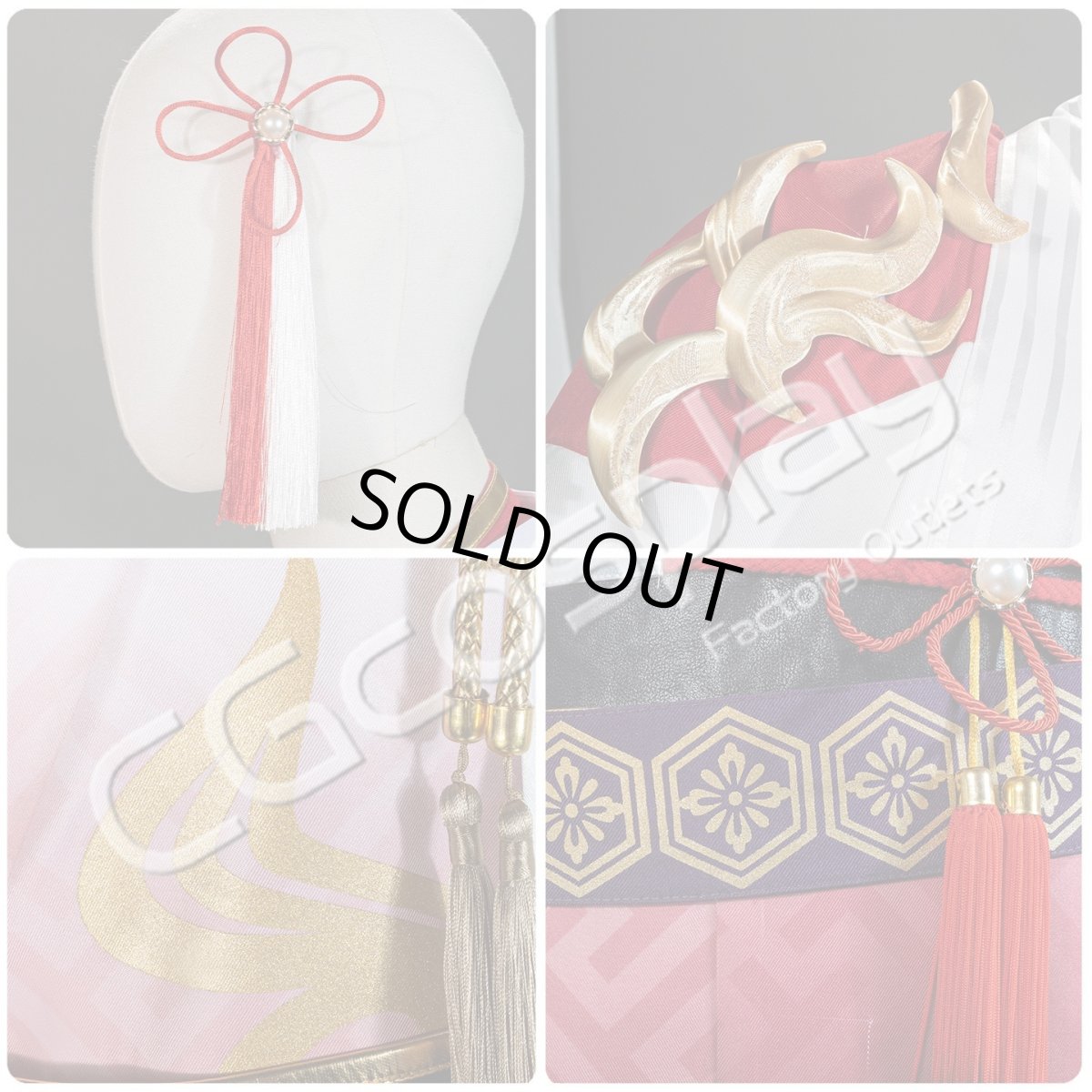 画像13: 「一部在庫」バーチャルYouTuber　Vtuber　晴　鬼化衣装　コスプレ衣装 (13)