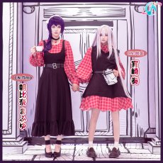 画像1: プロジェクトセカイ カラフルステージ！ feat. 初音ミク　カトラリー - 25時、ナイトコードで。× 初音ミク　宵崎奏　朝比奈まふゆ　コスプレ衣装 (1)