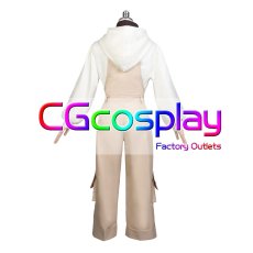 画像4: バーチャルYouTuber　Vtuber　かなえ　パーカー×オーバーオール衣装　コスプレ衣装 (4)