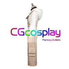 画像5: バーチャルYouTuber　Vtuber　かなえ　パーカー×オーバーオール衣装　コスプレ衣装 (5)