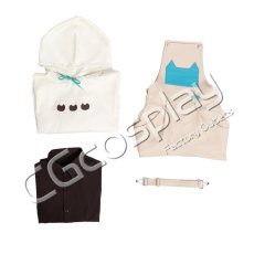 画像7: バーチャルYouTuber　Vtuber　かなえ　パーカー×オーバーオール衣装　コスプレ衣装 (7)