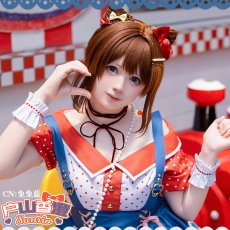 画像6: 「一部在庫」BanG Dream!（バンドリ！）　Poppin'Party　さあ、扉を開いて！　戸山香澄　コスプレ衣装 (6)