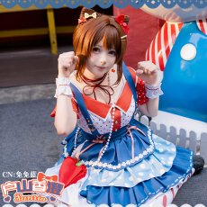 画像5: 「一部在庫」BanG Dream!（バンドリ！）　Poppin'Party　さあ、扉を開いて！　戸山香澄　コスプレ衣装 (5)