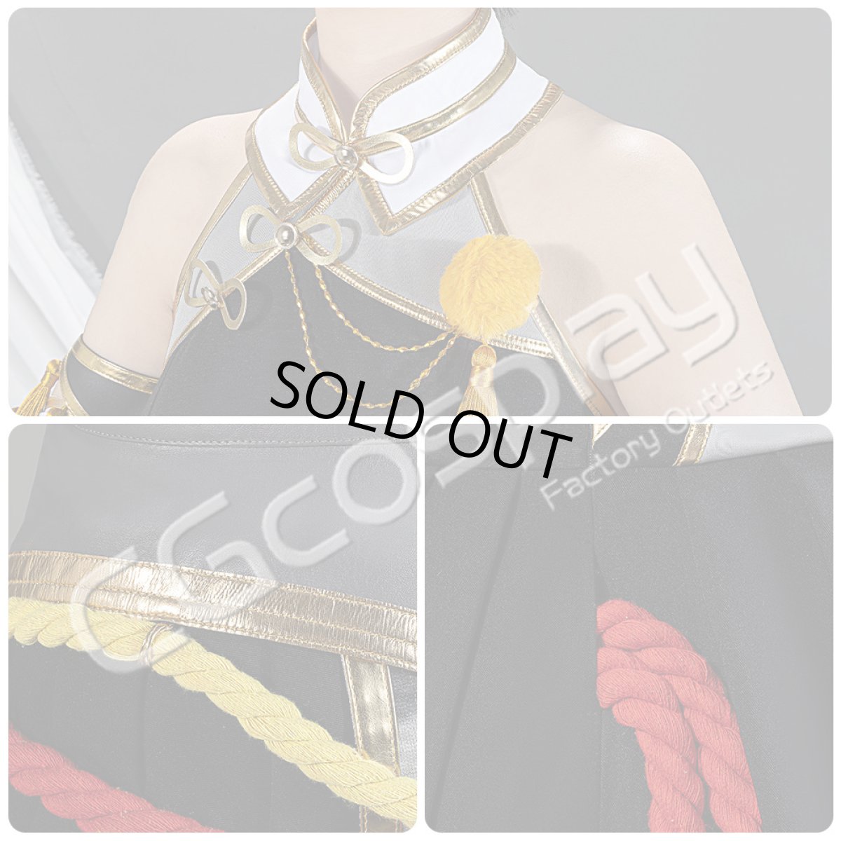 画像13: 「一部在庫」ウマ娘プリティーダービー 　ウマ娘　雅号・墨龍　カツラギエース　コスプレ衣装　ヒョウタン道具追加可 (13)