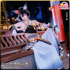 画像2: ウマ娘プリティーダービー 　ウマ娘　雅号・墨龍　カツラギエース　コスプレ衣装　ヒョウタン道具追加可 (2)