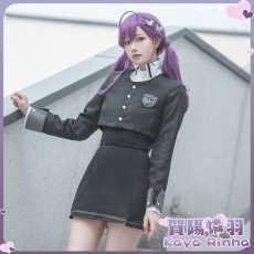 画像1: 学園アイドルマスター　学マス　極月学園　全員　白草月花　賀陽燐羽　藍井撫子　白草四音　コスプレ衣装 (1)