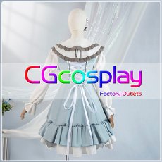 画像2: プロジェクトセカイ カラフルステージ！ feat. 初音ミク　誇りに思えるようなアイドルに　桐谷遥　Fairlady Dress　コスプレ衣装 (2)