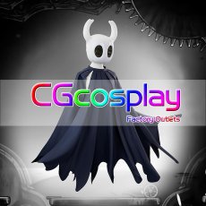 画像1: 20%off　Hollow Knight　ホロウナイト　ナイト　Knight　放浪者　コスプレ衣装 (1)