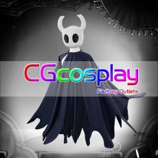 画像2: 20%off　Hollow Knight　ホロウナイト　ナイト　Knight　放浪者　コスプレ衣装 (2)