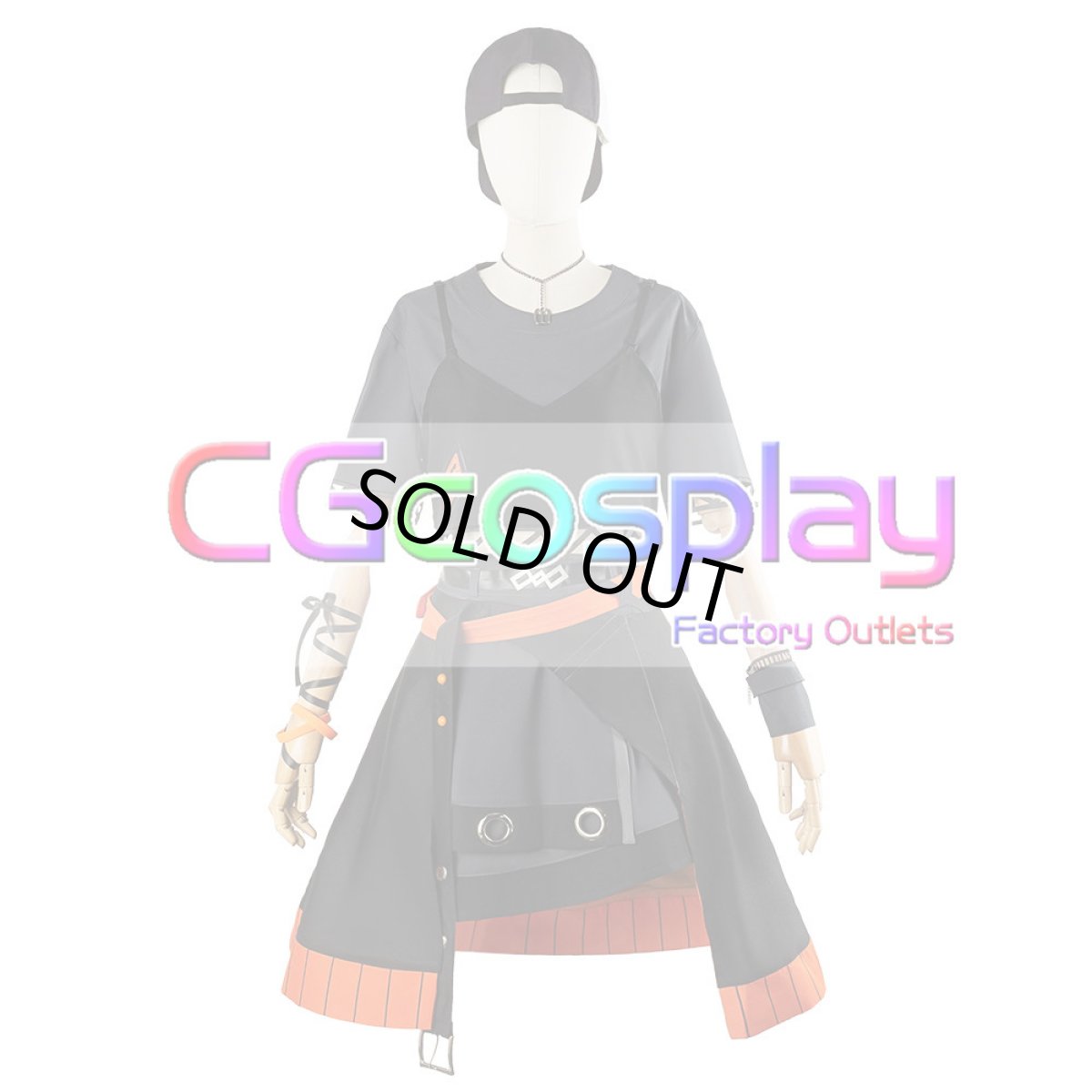画像8: 20%off　「一部在庫」プロジェクトセカイ カラフルステージ！ feat. 初音ミク　イベント『BURN MY SOUL』　HOT AIR GIRL　小豆沢こはね　コスプレ衣装 (8)