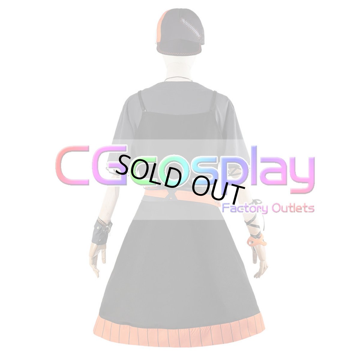 画像11: 20%off　「一部在庫」プロジェクトセカイ カラフルステージ！ feat. 初音ミク　イベント『BURN MY SOUL』　HOT AIR GIRL　小豆沢こはね　コスプレ衣装 (11)
