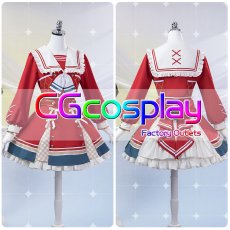 画像1: BanG Dream!（バンドリ！）　ハロー、ハッピーワールド！　エンジョイ☆プレイ　弦巻こころ　コスプレ衣装 (1)