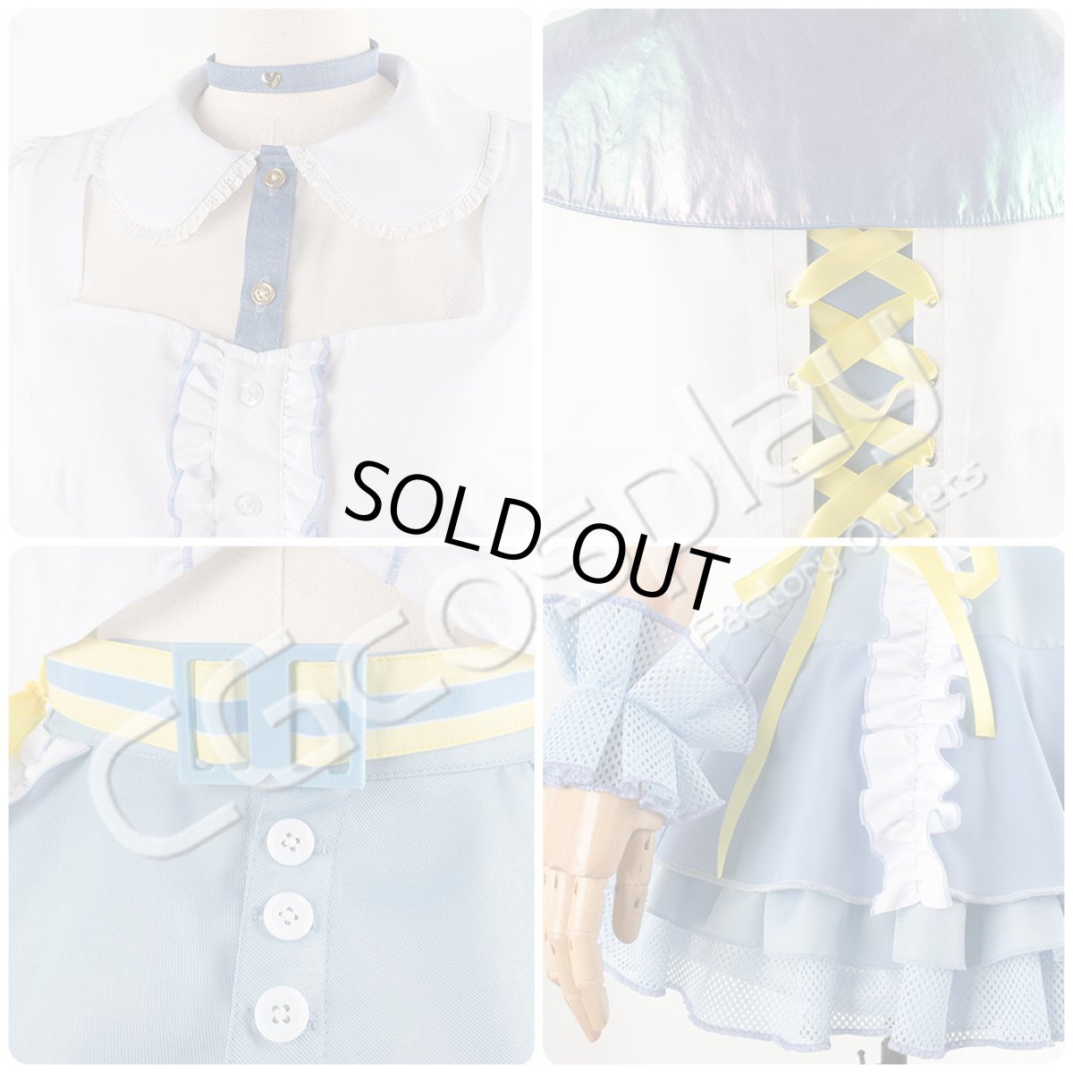 画像11: 「一部在庫」学園アイドルマスター　学マス　世界一可愛い私　藤田ことね　コスプレ衣装 (11)