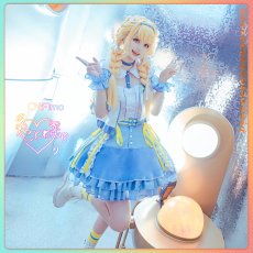 画像3: 「一部在庫」学園アイドルマスター　学マス　世界一可愛い私　藤田ことね　コスプレ衣装 (3)