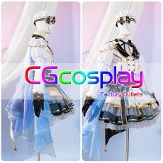 画像6: BanG Dream!（バンドリ！）　Morfonica（モルフォニカ）　10周年衣装　倉田ましろ　コスプレ衣装 (6)