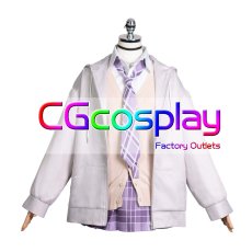 画像2: バーチャルYouTuber　Vtuber　胡桃のあ　制服　コスプレ衣装 (2)