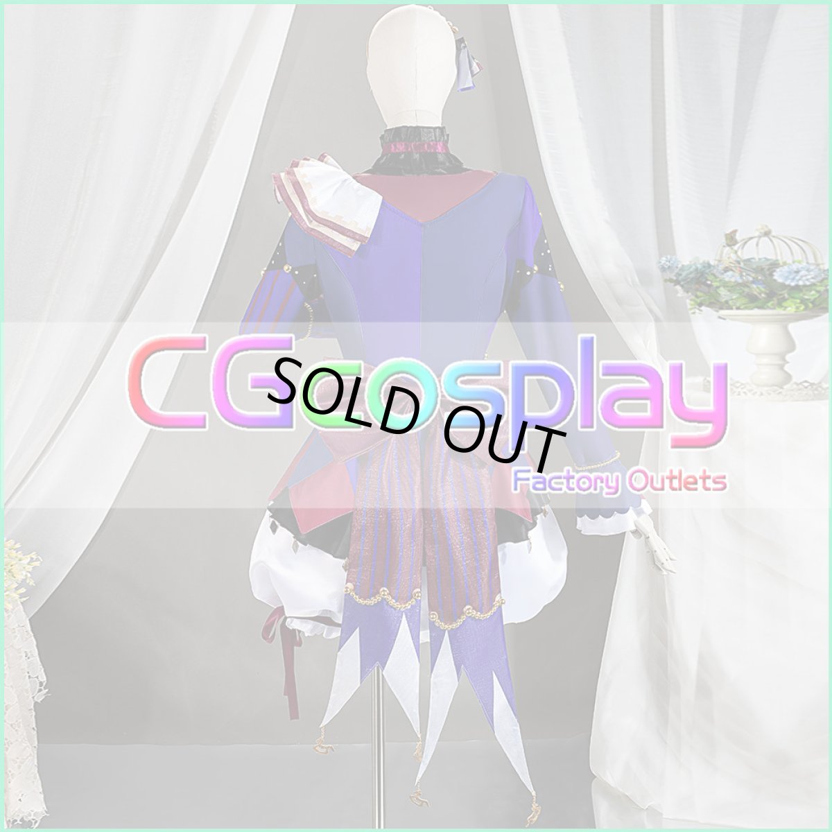 画像10: 「一部在庫」プロジェクトセカイ カラフルステージ!feat.初音ミク　Sway Clown　思い知らされた差　草薙 寧々　コスプレ衣装 (10)