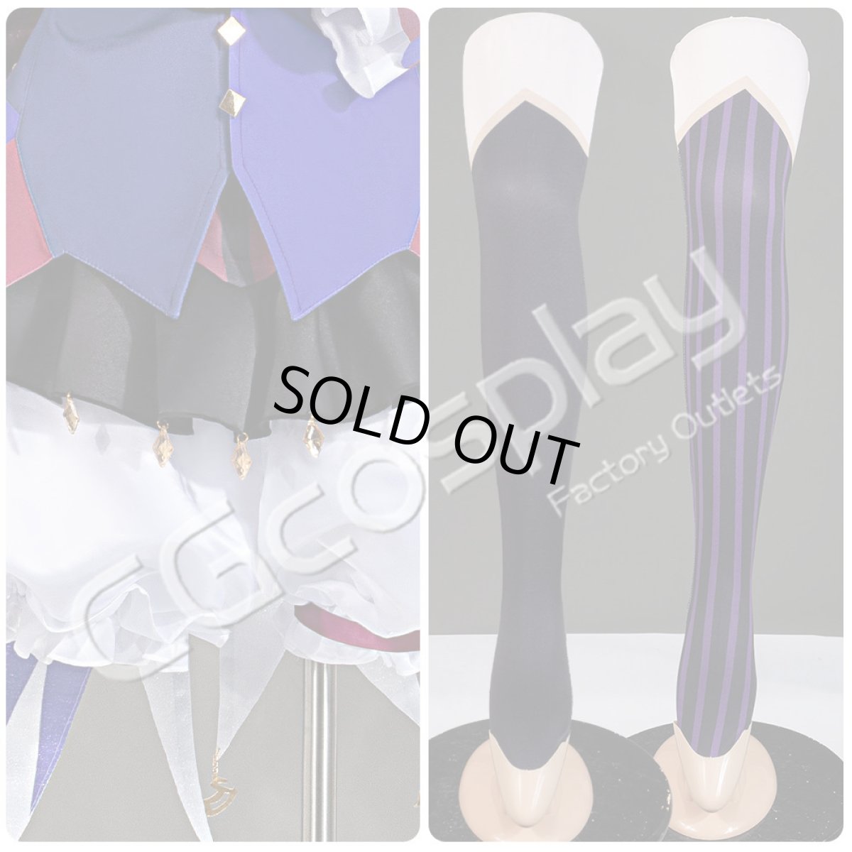 画像13: 「一部在庫」プロジェクトセカイ カラフルステージ!feat.初音ミク　Sway Clown　思い知らされた差　草薙 寧々　コスプレ衣装 (13)