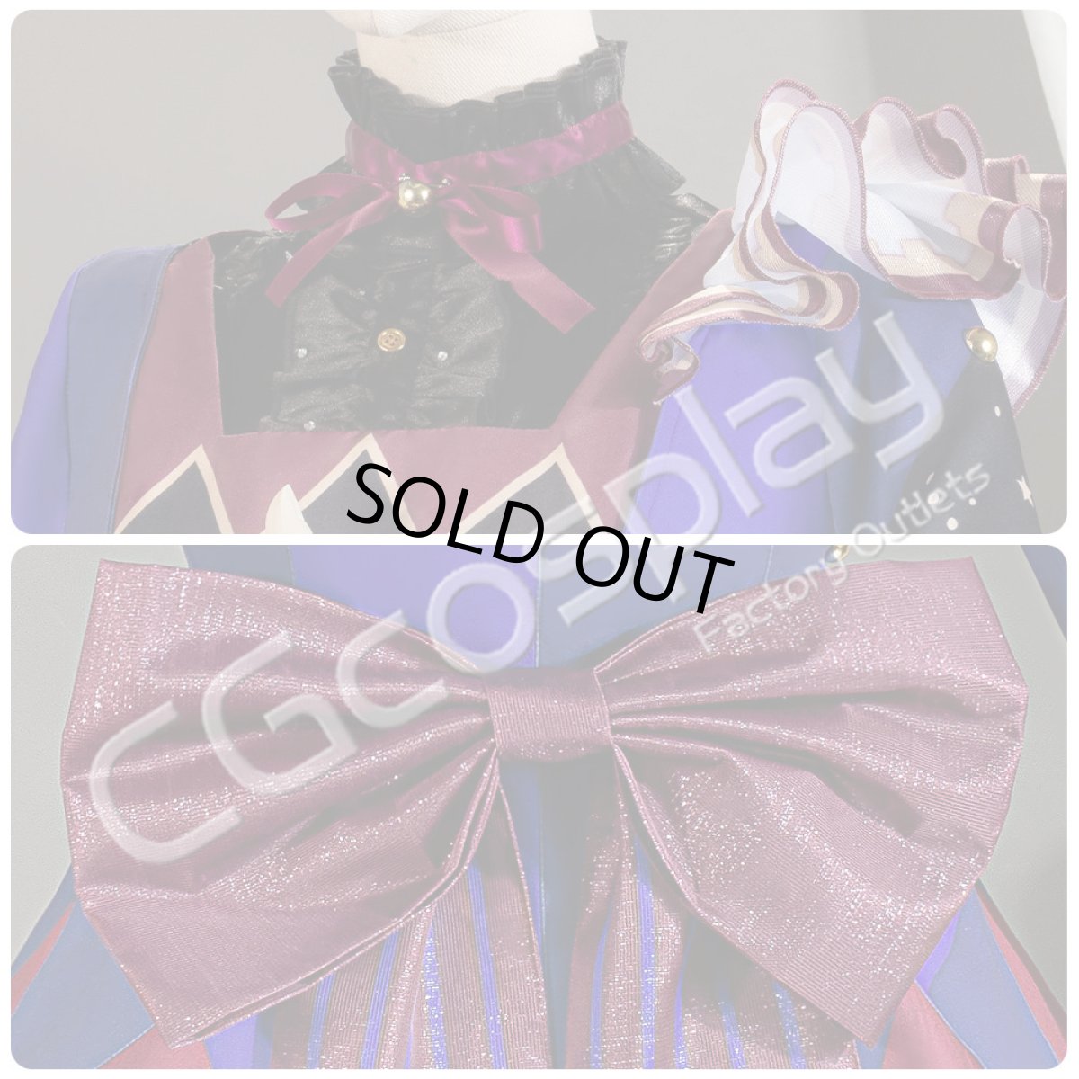 画像14: 「一部在庫」プロジェクトセカイ カラフルステージ!feat.初音ミク　Sway Clown　思い知らされた差　草薙 寧々　コスプレ衣装 (14)