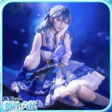 画像1: BanG Dream!（バンドリ！）　RAISE A SUILEN　RAS　キュートな食いしん坊　ロック　朝日六花　コスプレ衣装 (1)