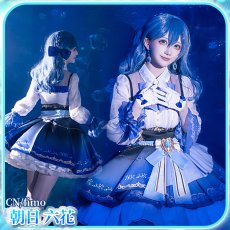 画像1: 「一部在庫」BanG Dream!（バンドリ！）　RAISE A SUILEN　RAS　キュートな食いしん坊　ロック　朝日六花　コスプレ衣装 (1)