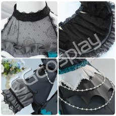 画像9: BanG Dream!（バンドリ！）　RAISE A SUILEN　RAS　ロック　闇に光を　朝日六花　コスプレ衣装 (9)