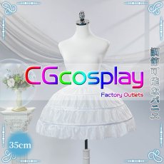 画像1: BanG Dream!（バンドリ！）　RAISE A SUILEN　RAS　ロック　闇に光を　朝日六花　パニエ　コスプレ道具　コスプレ衣装 (1)