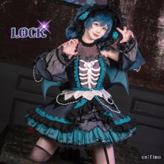 画像7: BanG Dream!（バンドリ！）　RAISE A SUILEN　RAS　ロック　闇に光を　朝日六花　コスプレ衣装 (7)
