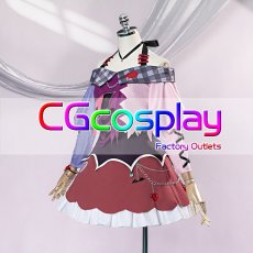 画像4: BanG Dream!（バンドリ！）　RAISE A SUILEN　RAS　ロック　涼やかな沢で　朝日六花　コスプレ衣装 (4)