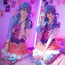 画像6: 「一部在庫」BanG Dream!（バンドリ！）　RAISE A SUILEN　RAS　ロック　涼やかな沢で　朝日六花　コスプレ衣装 (6)