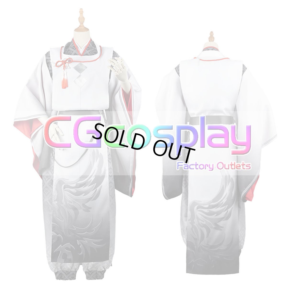 画像10: 「一部在庫」バーチャルYouTuber　VTuber　ローレン　和風衣装　コスプレ衣装 (10)