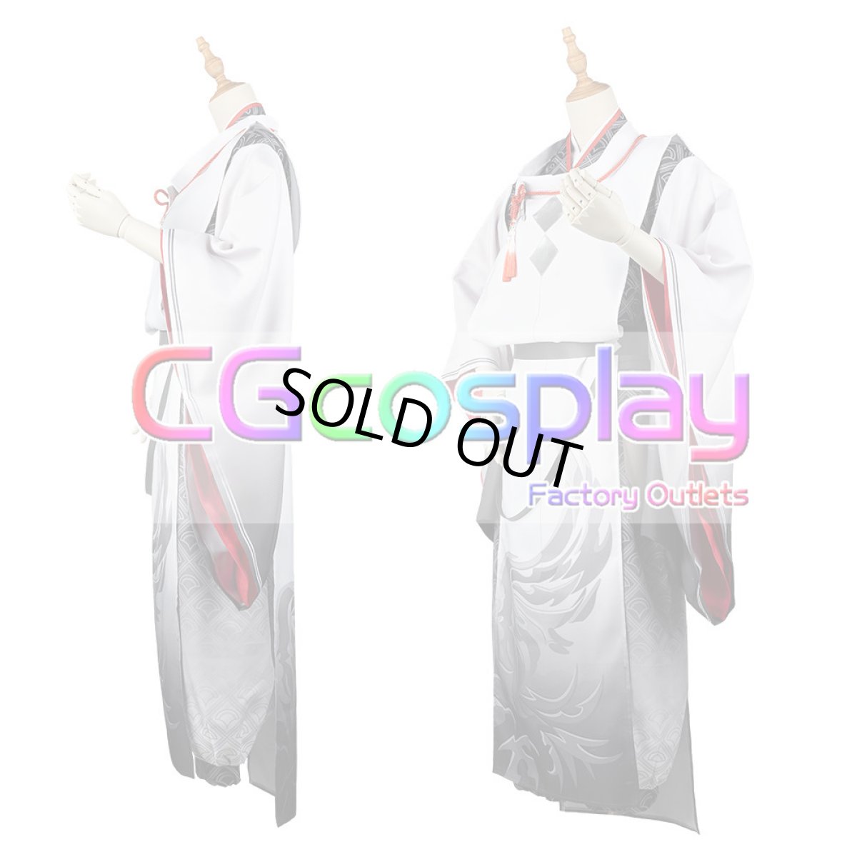 画像12: 「一部在庫」バーチャルYouTuber　VTuber　ローレン　和風衣装　コスプレ衣装 (12)