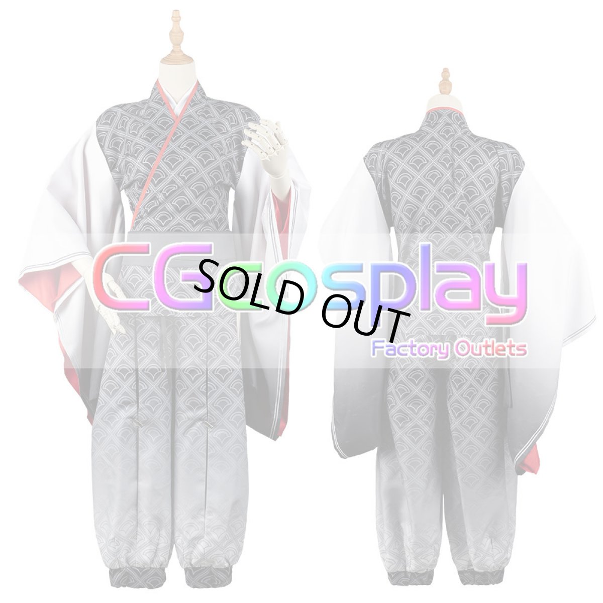 画像15: 「一部在庫」バーチャルYouTuber　VTuber　ローレン　和風衣装　コスプレ衣装 (15)