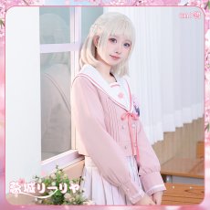 画像4: 「一部在庫」学園アイドルマスター　学マス　桜フォトグラフ　制服　根緒亜紗里　葛城リーリヤ　月村手毬　篠澤広　倉本千奈　十王星南　藤田ことね　姫崎莉波　有村麻央　コスプレ衣装 (4)