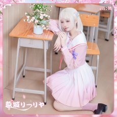 画像3: 「一部在庫」学園アイドルマスター　学マス　桜フォトグラフ　制服　根緒亜紗里　葛城リーリヤ　月村手毬　篠澤広　倉本千奈　十王星南　藤田ことね　姫崎莉波　有村麻央　コスプレ衣装 (3)