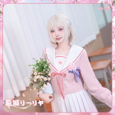画像5: 「一部在庫」学園アイドルマスター　学マス　桜フォトグラフ　制服　根緒亜紗里　葛城リーリヤ　月村手毬　篠澤広　倉本千奈　十王星南　藤田ことね　姫崎莉波　有村麻央　コスプレ衣装 (5)