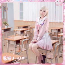 画像6: 「一部在庫」学園アイドルマスター　学マス　桜フォトグラフ　制服　根緒亜紗里　葛城リーリヤ　月村手毬　篠澤広　倉本千奈　十王星南　藤田ことね　姫崎莉波　有村麻央　コスプレ衣装 (6)