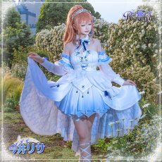 画像6: 「一部在庫」Roselia　きみの隣で花を編む　今井リサ　コスプレ衣装 (6)