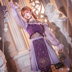 画像1: BanG　Dream!（バンドリ！）　Roselia　「Sei　stark」　ライブ衣装　今井リサ　コスプレ衣装 (1)