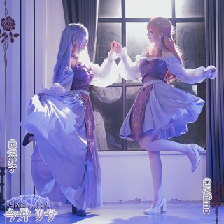 Roselia 今井リサ コスプレウィッグ コスプレ衣装 70cm