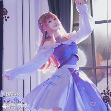 画像4: BanG　Dream!（バンドリ！）　Roselia　「Sei　stark」　ライブ衣装　今井リサ　コスプレ衣装 (4)