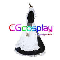 画像4: バーチャルYouTuber　Vtuber　 リゼ　メイド衣装　コスプレ衣装 (4)