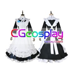 画像1: バーチャルYouTuber　Vtuber　 リゼ　メイド衣装　コスプレ衣装 (1)