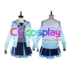 画像1: バーチャルYouTuber　Vtuber　 リゼ　制服衣装　コスプレ衣装 (1)