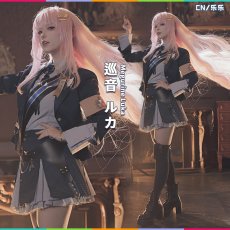 画像6: プロジェクトセカイ カラフルステージ！ feat. 初音ミク　2.5周年お祝い　記念限定衣装　「Magic Academy of Sekai」　女性用　巡音ルカ　白石杏　草薙寧々　日野森志歩　朝比奈 まふゆ　コスプレ衣装 (6)