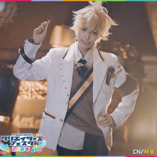 画像5: プロジェクトセカイ カラフルステージ！ feat. 初音ミク　2.5周年お祝い　記念限定衣装　「Magic Academy of Sekai」　天馬司　鏡音レン　コスプレ衣装 (5)