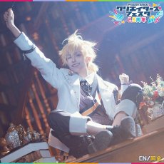 画像4: プロジェクトセカイ カラフルステージ！ feat. 初音ミク　2.5周年お祝い　記念限定衣装　「Magic Academy of Sekai」　天馬司　鏡音レン　コスプレ衣装 (4)