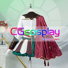 画像4: タイムセール25％off!!　ウマ娘プリティーダービー　ウマ娘　マルシュロレーヌ　勝負服　コスプレ衣装 (4)